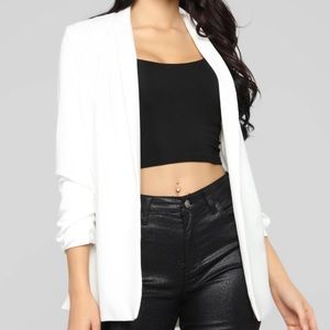 NWT White Blazer.